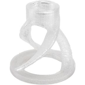 Coral Frag Plug Sand Stands Set of 5 (Standard, Clear)