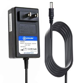 T POWER Charger for Tesvor V300S, Yeedi k600, Kyvol Cybovac E20 & Infinuvo CleanMate QQ1 QQ2 QQ3 QQ-5 QQ-6 Plus Robotic Vacuum Cleaner Ac Dc Adapter Power Supply Cord