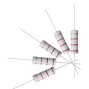 uxcell 10Pcs 22K Ohm Resistor, 5W 5% Tolerance Metal Oxide Film Resistors, Axial Lead, Flame Proof for DIY Electronic Projects and Experiments