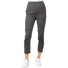 XCVI سروال ضيق عالي الخصر | بناطيل رياضية للنساء | الفحم - XS in Kuwait