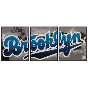 Brooklyn Wall Art - NYC Wall art - New York Wall Decor - Graffiti Wall Decor Photo Set - 8x10 Urban Hip Hop Street Art Mural - Home Decoration for Apartment, Bedroom, Living Room - New Yorker Gifts