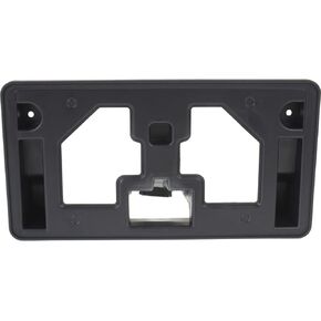 Front Bumper License Plate Frame Tag Mounting Bracket Holder Replacement for 2013-2014 Honda Accord Sedan Black Textured HO1068113 71145T2AA00
