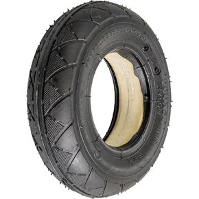 AlveyTech 200x50 "No-Flat" Flat Free Solid Rubber Scooter Tire with KF813 Tread - Electric Scooter Tires, Razor Scooter Tires, Crazy Cart Wheels, No Flat Tire, Razor Wheels Replacement, E200 8x2 Wheel