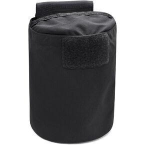 Qavctw Molle Dump Pouch, Tactical Pouches Molle, Dump Pouch for Belt, Roll Up Foldable Magazine Utility Belt Pouch Mag Pouches for Range Sports Hunting Shooting Combat
