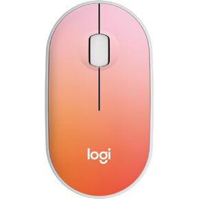 Logitech M340 Wireless Mouse with Limited Edition Prints, USB Receiver and Silent Clicks, Portable Wireless Mouse for Laptop, PC, Windows, Chrome, Surface – Floral Leaves
