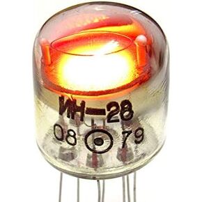 IN-28 IN28 ИН-28 Sauron Eye Big Dot Nixie Neon Tube Bulb USSR for DIY