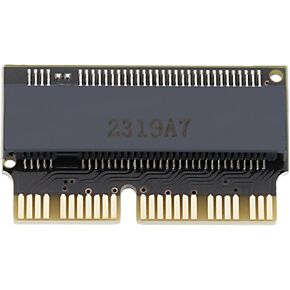 Create idea NGFF M.2 nVME SSD Adapter Card Compatible with MacBook Air A1465 A1466 (Year 2013-2016) Compatible with Mac PRO (Late 2013-2015 Year) 22.3x13.2mm