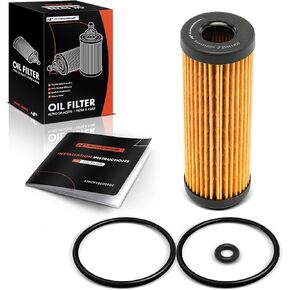 A-Premium 10K Miles Protection Oil Filter Compatible with Ford F-150, Explorer Fusion, Edge, Mustang, Ranger, Bronco, Police Interceptor Utility & Lincoln MKZ, Continental, MKX, Aviator, Nautilus