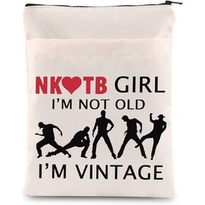 MAOFAED Music Band Inspired Gift I'm Not Old I'm Vintage Book Sleeve Music Lover Gift for Men Women (NKOTB BSL)