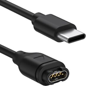 شاحن USB C متوافق مع Garmin Fenix ​​7/7S/7X، Fenix ​​6/6S/6X، Fenix ​​5/5S/5X، كابل شحن USB بديل من النوع C لشاحن ساعة Garmin 3.3FT(100 سم) in Kuwait