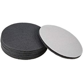 uxcell 6pcs Drill Power Brush Tile Scrubber Scouring Pads 7 Inch Hoop and Loop 1000-Grits Surface Conditioning Disc for Household Cleaning