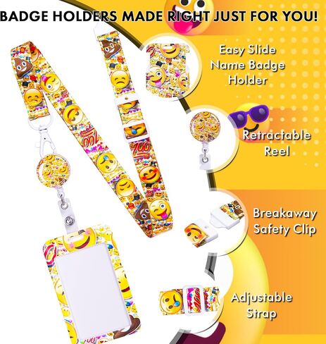Lanyards for ID Badges Keys Fob - Lanyard Keychain for Men Women Gift in Saudi Arabia