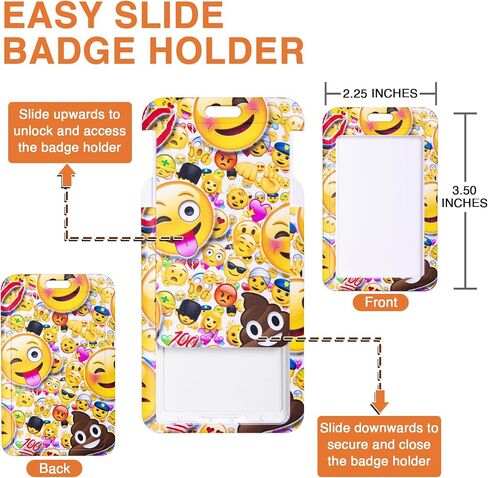 Lanyards for ID Badges Keys Fob - Lanyard Keychain for Men Women Gift in Saudi Arabia