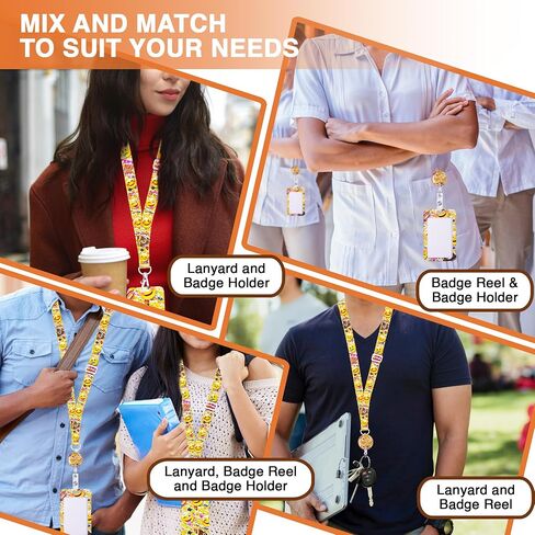 Lanyards for ID Badges Keys Fob - Lanyard Keychain for Men Women Gift in Saudi Arabia