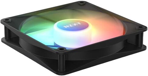 NZXT F120 RGB Core - RF-C12TF-B1-3 x 120mm مراوح RGB مثبتة على المحور مع تحكم RGB - ضغط ثابت عالي وتدفق هواء - محمل هيدروديناميكي - حزمة ثلاثية - أسود in Kuwait