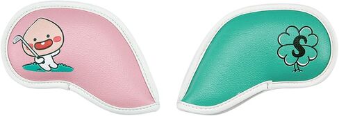 KAKAO FRIENDS GOLF Basic PU Iron Head Cover, Character Golf Club Cover, PU Leather Cover in Saudi Arabia