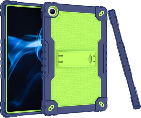 Case for Onn. 10.4" Tablet Pro 2023 Model: 100110603 Heavy Duty Protective Cover with Kickstand Built in Shoulder Strap Kids Friendly Shell Case Fit for Onn 10.4 inch Tablet Pro (Green+Pink) in Saudi Arabia