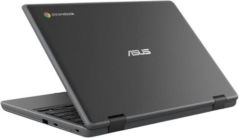 كمبيوتر محمول ASUS Chromebook Flip CR1 CR1100 مقاس 11.6 بوصة عالي الدقة 2 في 1 يعمل باللمس، Intel Celeron N5100 1.1 جيجا هرتز، ذاكرة الوصول العشوائي 8 جيجابايت، 32 جيجابايت eMMC، نظام تشغيل Chrome، رمادي داكن in Saudi Arabia