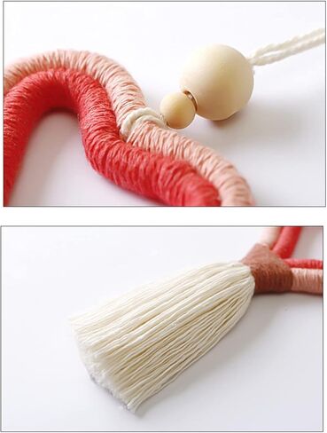 بوهو الحب القلب سحر السيارة اليدوية النفط العطرية سيارة الناشر سيارة شنقا الملحقات سيارة مرآة الرؤية الخلفية الديكور مع الخرز الخشبي لديكور المنزل السيارة (القهوة) in Kuwait