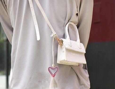 بوهو الحب القلب سحر السيارة اليدوية النفط العطرية سيارة الناشر سيارة شنقا الملحقات سيارة مرآة الرؤية الخلفية الديكور مع الخرز الخشبي لديكور المنزل السيارة (القهوة) in Kuwait