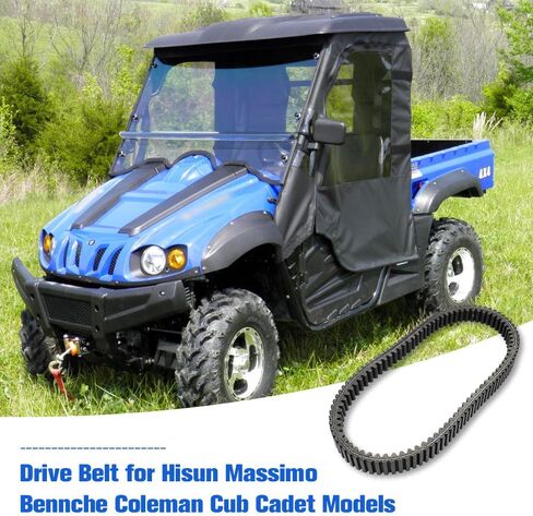Drive Belt Compatible with Hisun Massimo Bennche Coleman Cub Cadet Models ATV UTV 450 500 550 700 750, Drive Clutch Belt, Replace# 21300-004000-0000 in Saudi Arabia