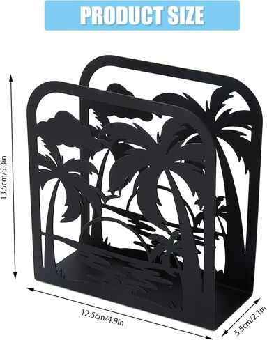 حامل مناديل سوبر دانت للطاولات، حامل مناديل حديد الفطر، موزع مناديل قائم بذاته، حامل مناديل على الطاولة، حامل مناديل من القماش الريفي لطاولة المطبخ، المزرعة، المطاعم، الفندق in Kuwait