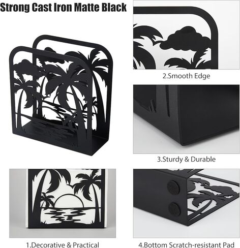 حامل مناديل سوبر دانت للطاولات، حامل مناديل حديد الفطر، موزع مناديل قائم بذاته، حامل مناديل على الطاولة، حامل مناديل من القماش الريفي لطاولة المطبخ، المزرعة، المطاعم، الفندق in Kuwait