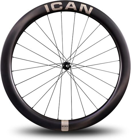 ICAN AERO 38 قرص/52 قرص 1325 جرام/1415 جرام 21 مللي متر العرض الداخلي قرص كربون الطريق طقم عجلات الدراجة متوافق مع إطارات 700 * 28C-32C in Kuwait