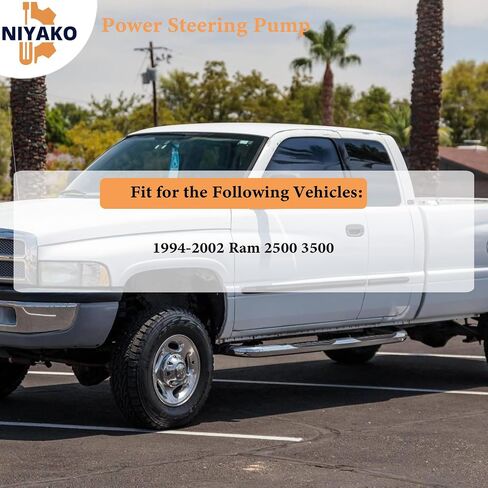 Power Steering Pump Replacement# 800328 Fit 1994-2002 Ram 2500 3500 in Saudi Arabia
