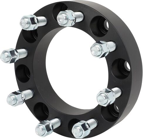 ECCPP 4 قطع 8x170 إلى 8x6.5 محولات العجلات العروة المركزية 1.5 بوصة 8 العروة 14x1.5 130 مم محور التجويف متوافق مع Excursion 2003-2005 لـ F-250 2003-2009 لـ F-250 Super Duty 2003-2022 (يعمل فقط عجلات 8x6.5 ) in Saudi Arabia