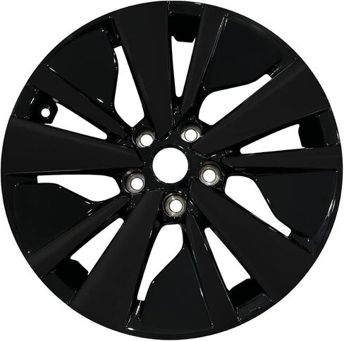 SlickMod Chrome Delete Blackout Vinyl Overlay for 2019-2022 Nissan Altima 17inch Wheel Rims (Gloss Black) in Saudi Arabia