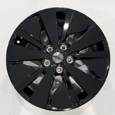 SlickMod Chrome Delete Blackout Vinyl Overlay for 2019-2022 Nissan Altima 17inch Wheel Rims (Gloss Black) in Saudi Arabia