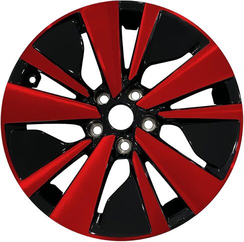 SlickMod Chrome Delete Blackout Vinyl Overlay for 2019-2022 Nissan Altima 17inch Wheel Rims (Gloss Black) in Saudi Arabia