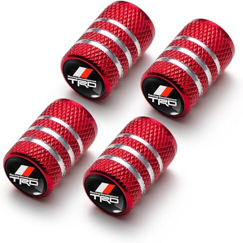 Tire Valve Stem Cap Cover for Corvette C4 C6 C5 C7 C8 Z06 Accessories Belt O-Ring Seal Corrosion Resistant Tire Valve Stem Air Cap 4 Pack Red in Saudi Arabia