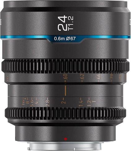 SIRUI Night Walker 16 مم T1.2 S35 عدسة سينمائية واسعة الزاوية، عدسة تركيز يدوية بفتحة كبيرة (MS16X-B، X Mount، أسود) in Saudi Arabia