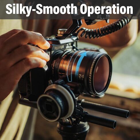 SIRUI Night Walker 16 مم T1.2 S35 عدسة سينمائية واسعة الزاوية، عدسة تركيز يدوية بفتحة كبيرة (MS16X-B، X Mount، أسود) in Saudi Arabia