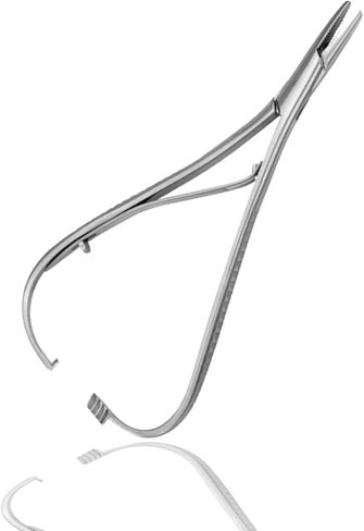 Mathieu Ligature مرنة وضع ذو طيات 5.5 "سائق حامل الإبرة، فاصل فاصل الأربطة، أدوات تقويم الأسنان المرنة in Kuwait