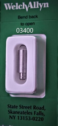 Welch Allyn Bulb For Diagnostic Otoscope 2.5v EaPart No. 03400-U in Saudi Arabia