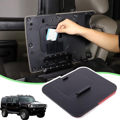 Center Console Organizer Armrest Hidden Storage Box Fit for Hummer H2 2003-2007,Insert Armrest Hidden Tray,Black in Saudi Arabia