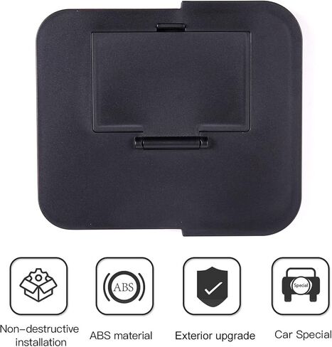 Center Console Organizer Armrest Hidden Storage Box Fit for Hummer H2 2003-2007,Insert Armrest Hidden Tray,Black in Saudi Arabia