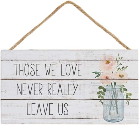 Simply Said, INC Petite Hanging Accents Heaven Sign - A Piece of My Heart Lives in Heaven - 6.5 x 3.5 inch Wood Sign - Wooden Memorial Sign - Bereavement Gifts - PHA1055 in Kuwait