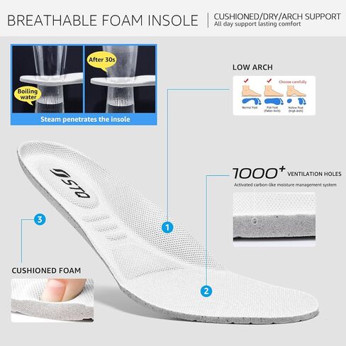 STQ Womens Platform Sneakers Fashion Casual Shoes Trendy Chunky Sneakers for Plantar Fasciitis in Saudi Arabia