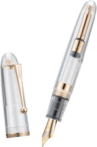 3PCS Assorted Colors Jinhao 9019 Fountain Pen Set, Size 8 Extra Fine Nib Classic Design Smooth Writing Pen with Large Capability Converter (Gold Trim) in Saudi Arabia