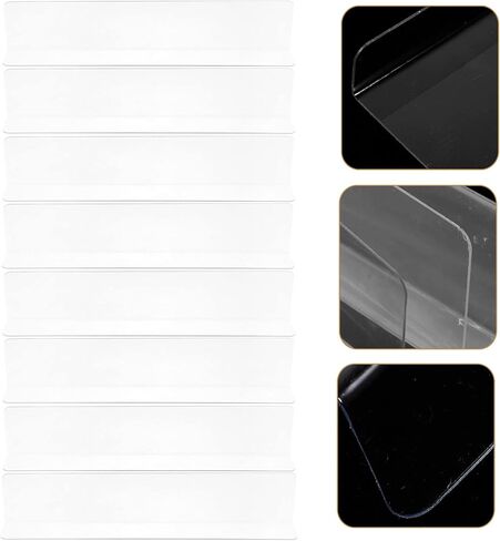 Ipetboom 9pcs روضة الحيوانات الأليفة قفص الحيوانات الصغيرة بطانة الحرس غينيا خنزير الجانب حاجز مانع واضح حراس البول الحرس الجانب بطانة شينشيلا قفص الملحقات in Kuwait