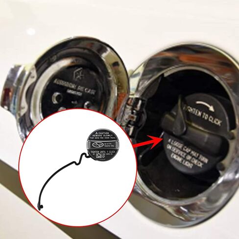 غطاء الوقود بغطاء الغاز 77300-06040 متوافق مع Toyota- Avalon Camry Corolla Highlander Matrix RAV4 Tacoma ES350 GS350 GS460etc. in Kuwait