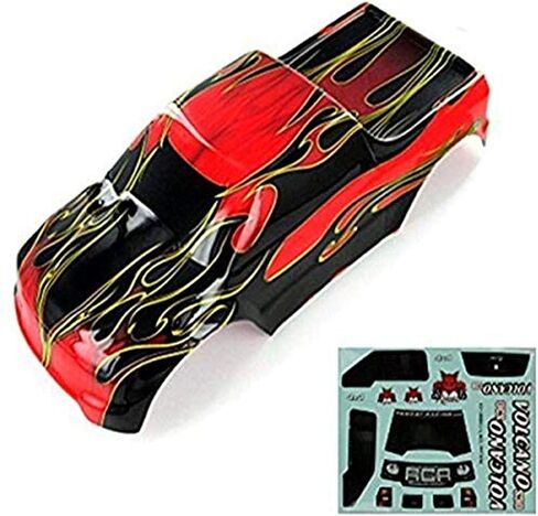هيكل الشاحنة Redcat Racing 88049-R (مقياس 1/10، لهب أحمر) in Saudi Arabia