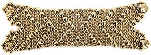 Antique Gold 24K Bracelet B105-AG SG 3 sizes - SG velvet pouch and fine box included in Saudi Arabia