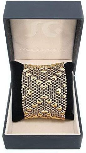 Antique Gold 24K Bracelet B105-AG SG 3 sizes - SG velvet pouch and fine box included in Saudi Arabia