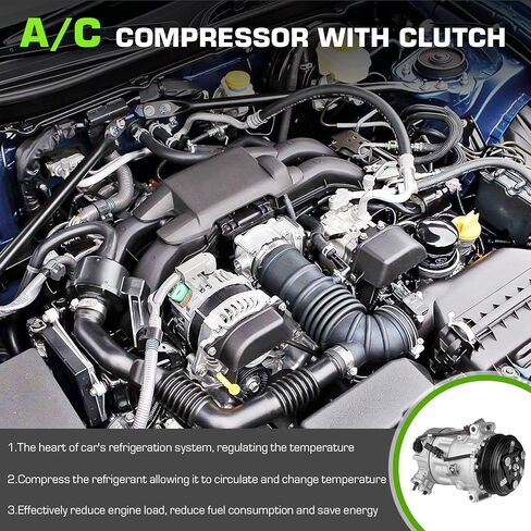 A/C Air Conditioner Compressor Clutch Fit for 2012-2014 Chevrolet Equinox 2012-2015 12 13 14 15 GMC Terrain 2.4L 22798745 23255703 in Saudi Arabia