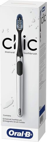 Oral-B Clic Manual Toothbrush with Magnetic Brush Holder in Saudi Arabia